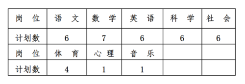 招聘计划